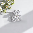 Moissanite Diamond 925 Sterling Silver Dangle Earrings