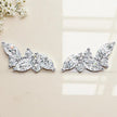 Cluster Moissanite diamond stud Earrings
