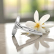 Whispering Leaves Moissanite Open Ring RG-MD-SL-100/10