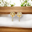 Solitaire Moissanite diamond 925 Sterling Silver Stud Earrings