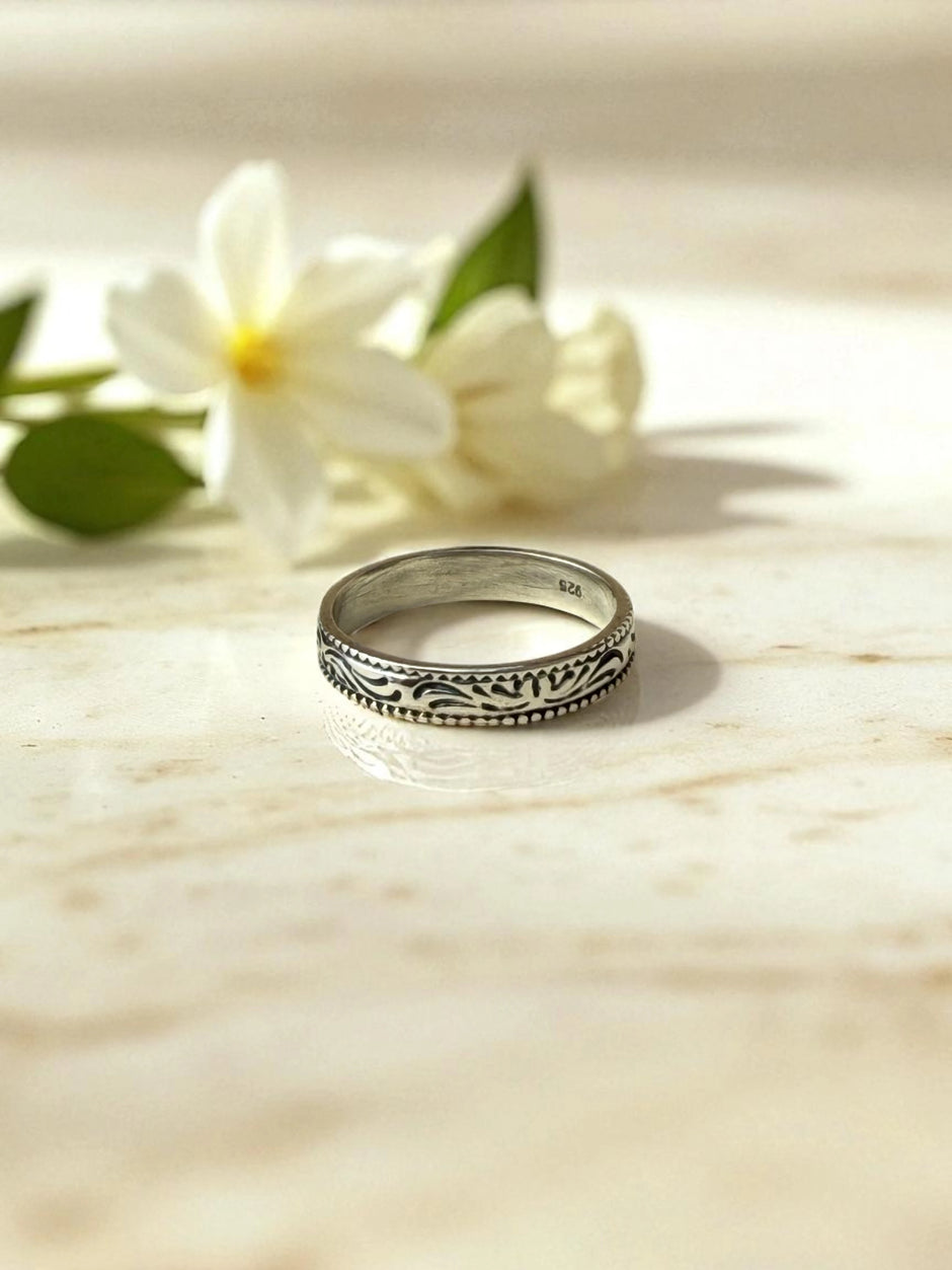 Sterling Silver Leaf Nature Inspired