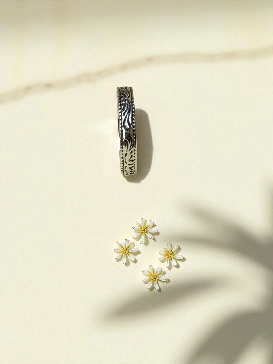Sterling Silver Leaf Nature Inspired