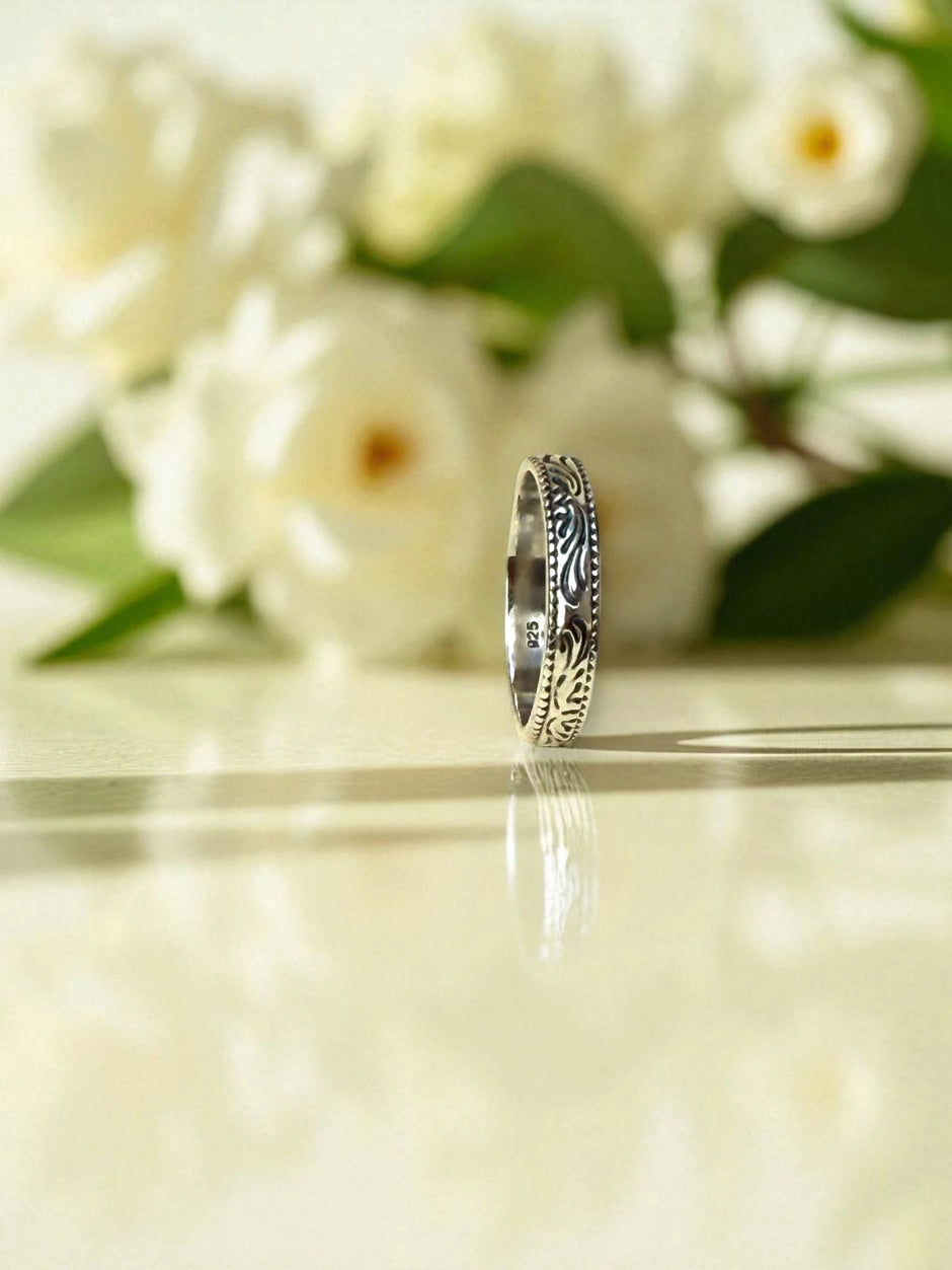 Sterling Silver Leaf Nature Inspired