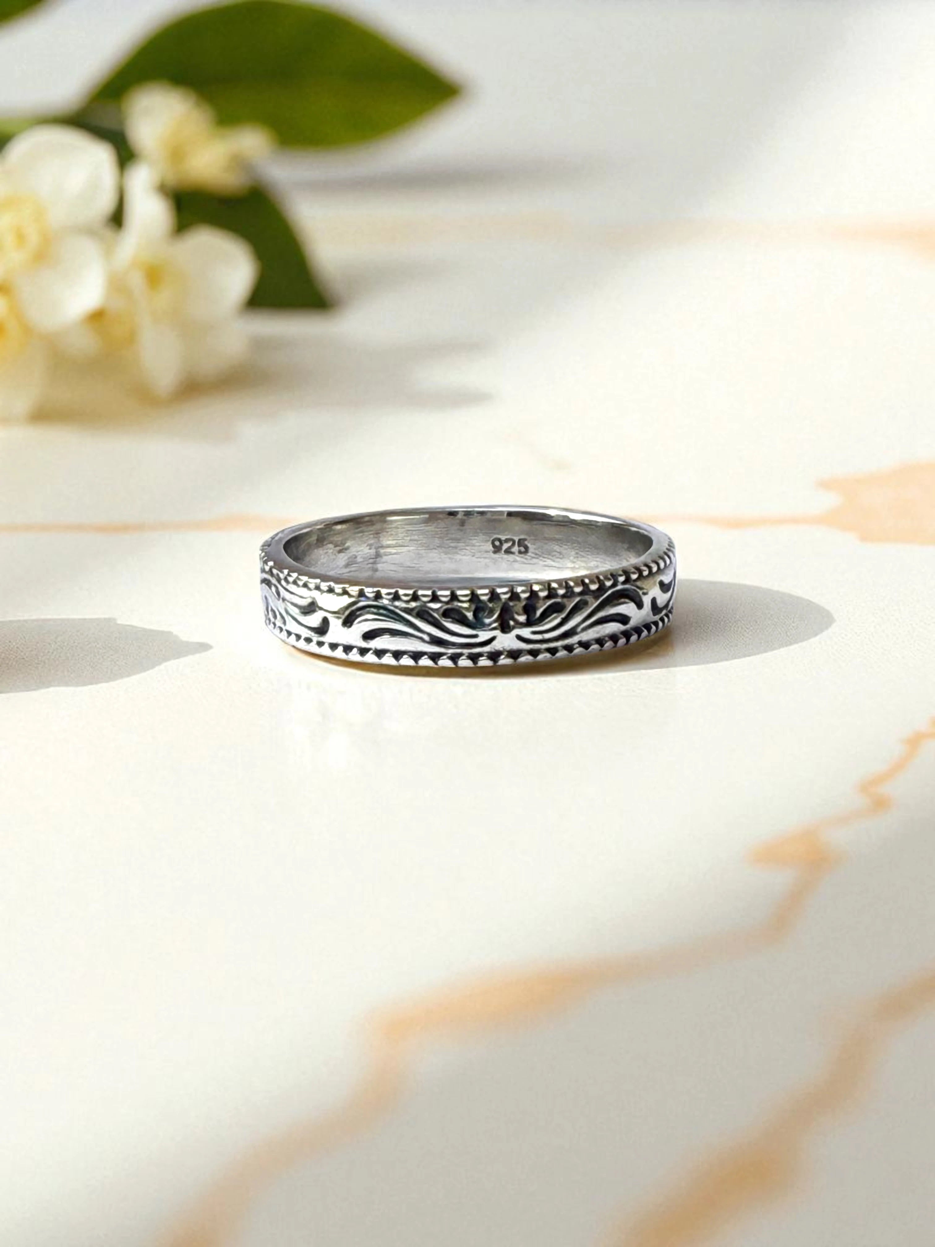 Sterling Silver Leaf Nature Inspired