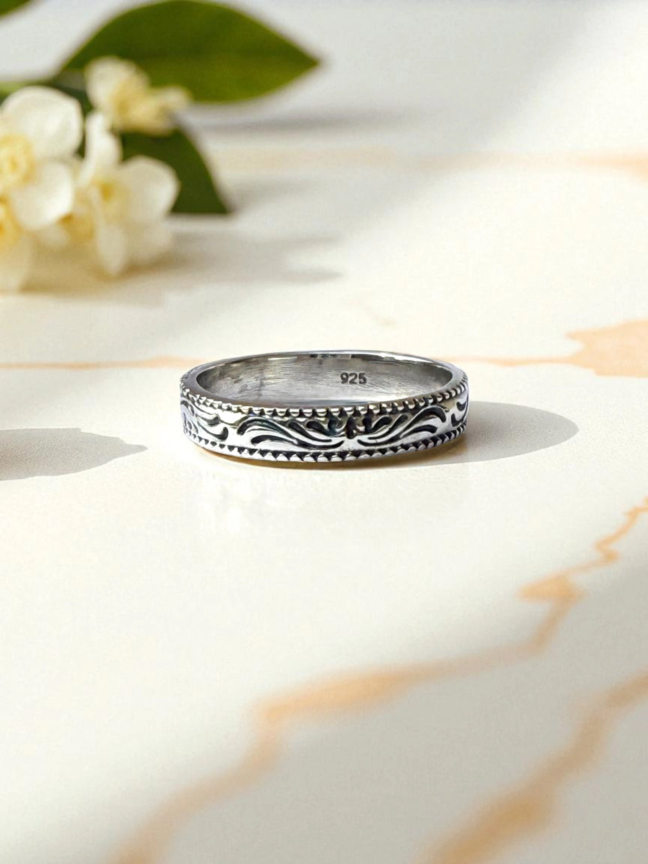 Sterling Silver Leaf Nature Inspired