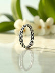 925 Sterling Silver Rope Band