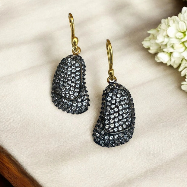 vintage 925 sterling silver drop earrings