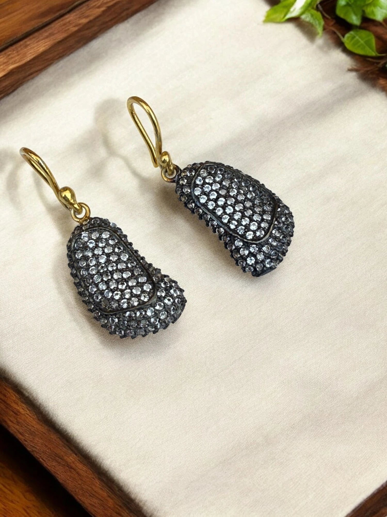 vintage 925 sterling silver drop earrings