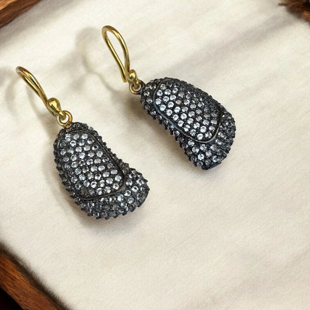 vintage 925 sterling silver drop earrings